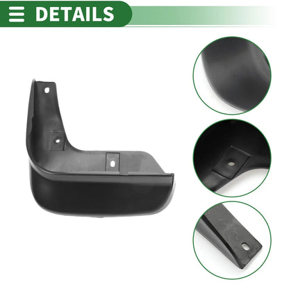 Mud Flaps Splash Guards Front & Rear for Honda Odyssey (2005-2008)
