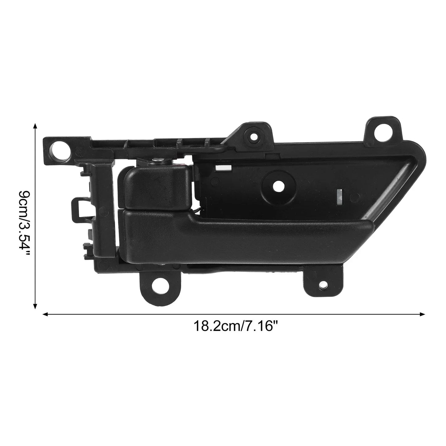 Black Front Left Right Side Interior Door Handles for Hyundai Veracruz (2007-2012)