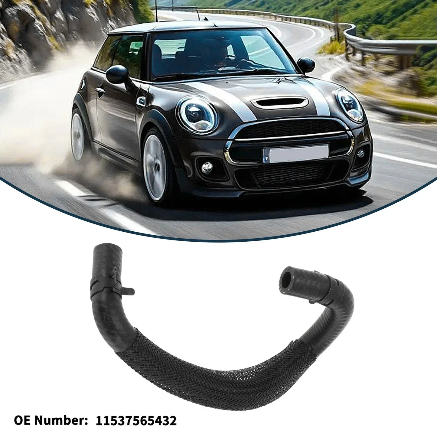 Radiator Hose for BMW Mini R55 (2008-2016) Rubber Coolant Pipe