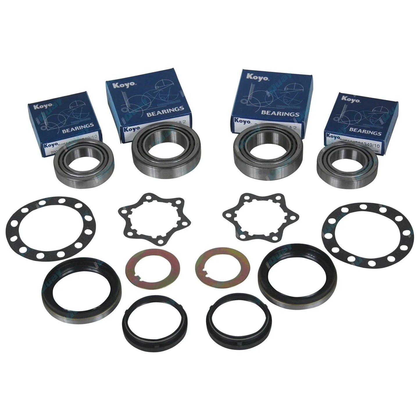 L+R Japanese Front Wheel Bearing Seal Kits for Patrol GQ GR GU Y60 Y61 Safari