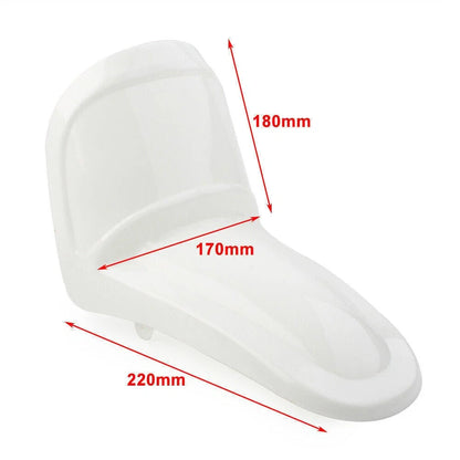 White Front Fender Cover Mudguard for Yamaha PW50 Y-Zinger 50