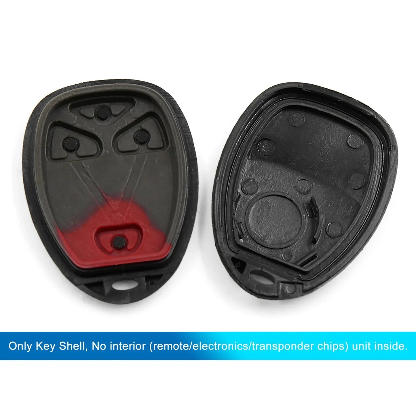 Car Key Fob Shell Case for Chevrolet HHR (2006-2011) 4 Button