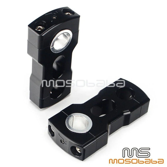 3" T-Style Handlebar Risers for Polaris Arctic Cat Snowmobile