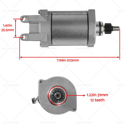Starter Motor for Yamaha XT500E, XT500/600 EZ, XT400E, XTZ750 (1990-1994)