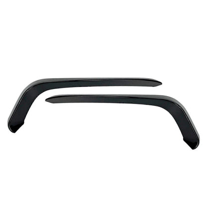 ABS Glossy Black Front Fog Light Trim for VW Passat Variant (2017-2018)