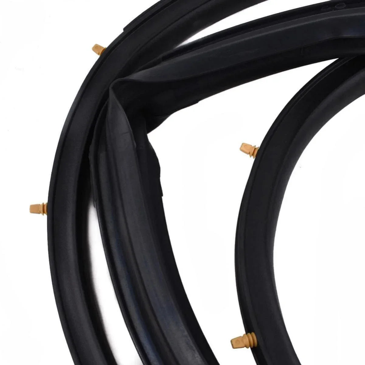 Door Rubber Seal Weatherstrip R-R Fits Toyota Corolla AE90 AE92 4D 1987-91 D10