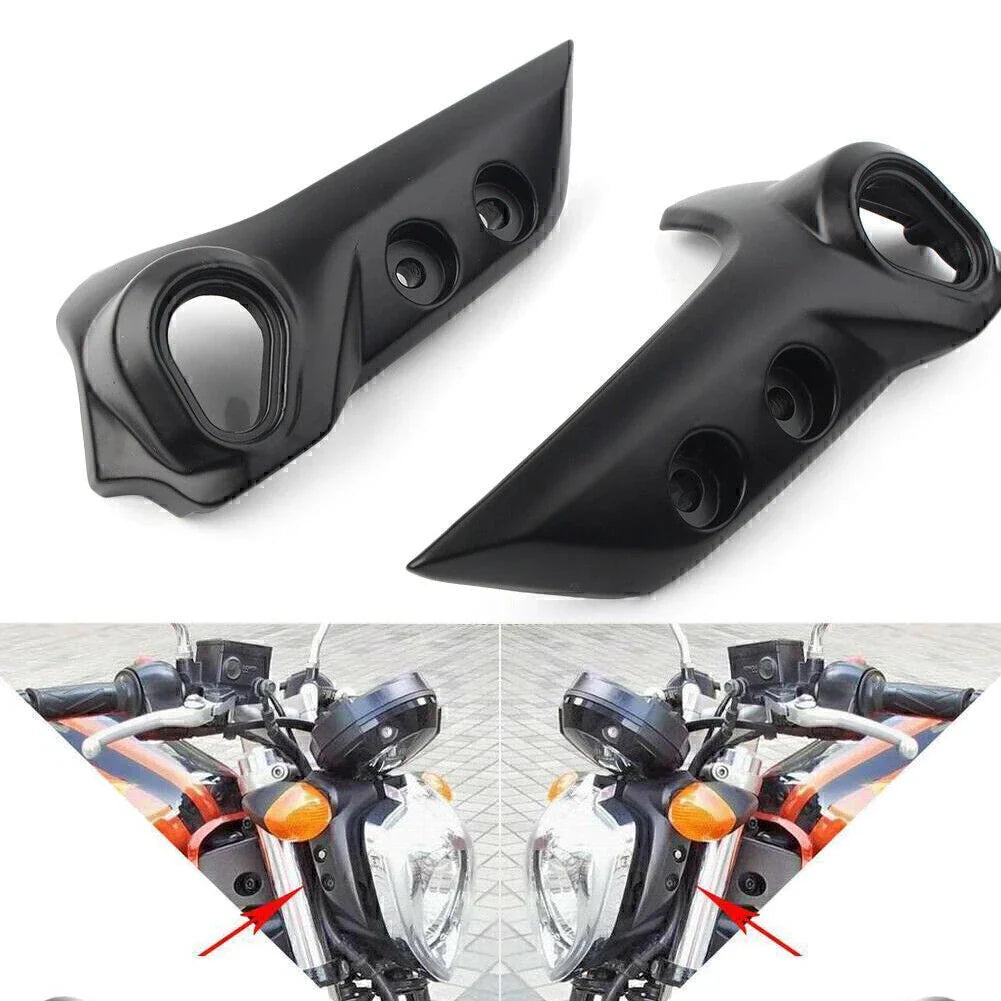 Headlight Upper Side Aluminium Black for YAMAHA FZ6N (2004-2010)
