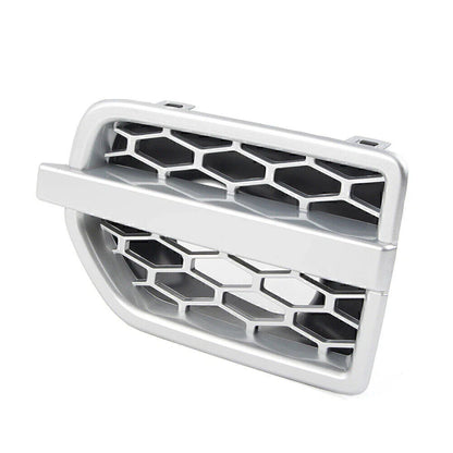 Silver Left Front Grille Air Intake Vent for Land Rover LR4 (2010-2016)