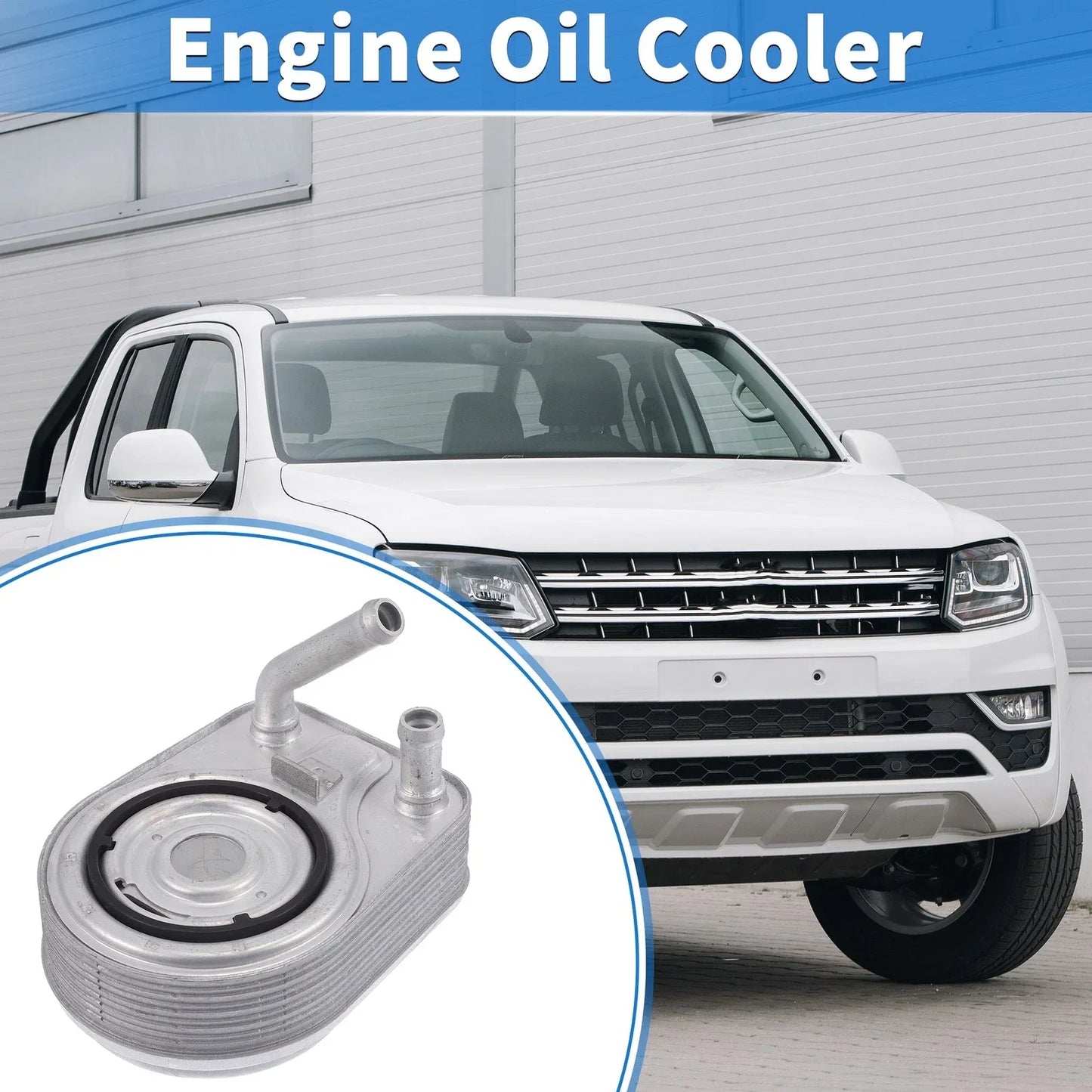Engine Oil Cooler with Seals for Hyundai Tucson, Kona (2018-2023)