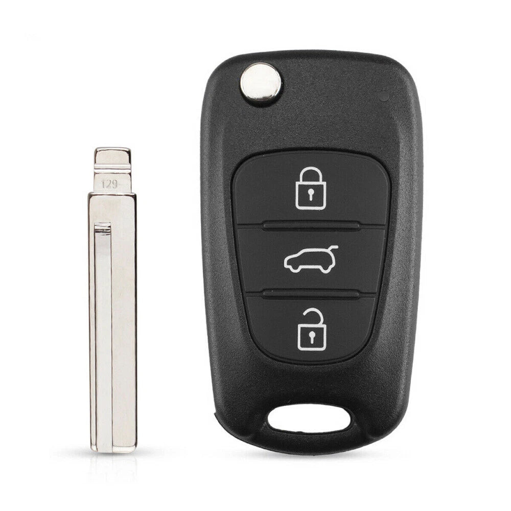 Transponder Remote Flip Key for Hyundai I20 I30 IX35 (2010-2019)