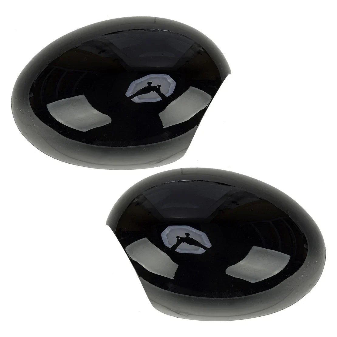 2 x Exterior Mirror Cap Trim for BMW Mini R55 R56 R57 R58 R59 (2006-2013)