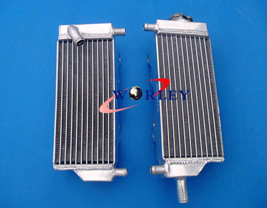 Aluminum Radiator + BLACK Hoses for Honda CR250 CR250R (1992-1996)