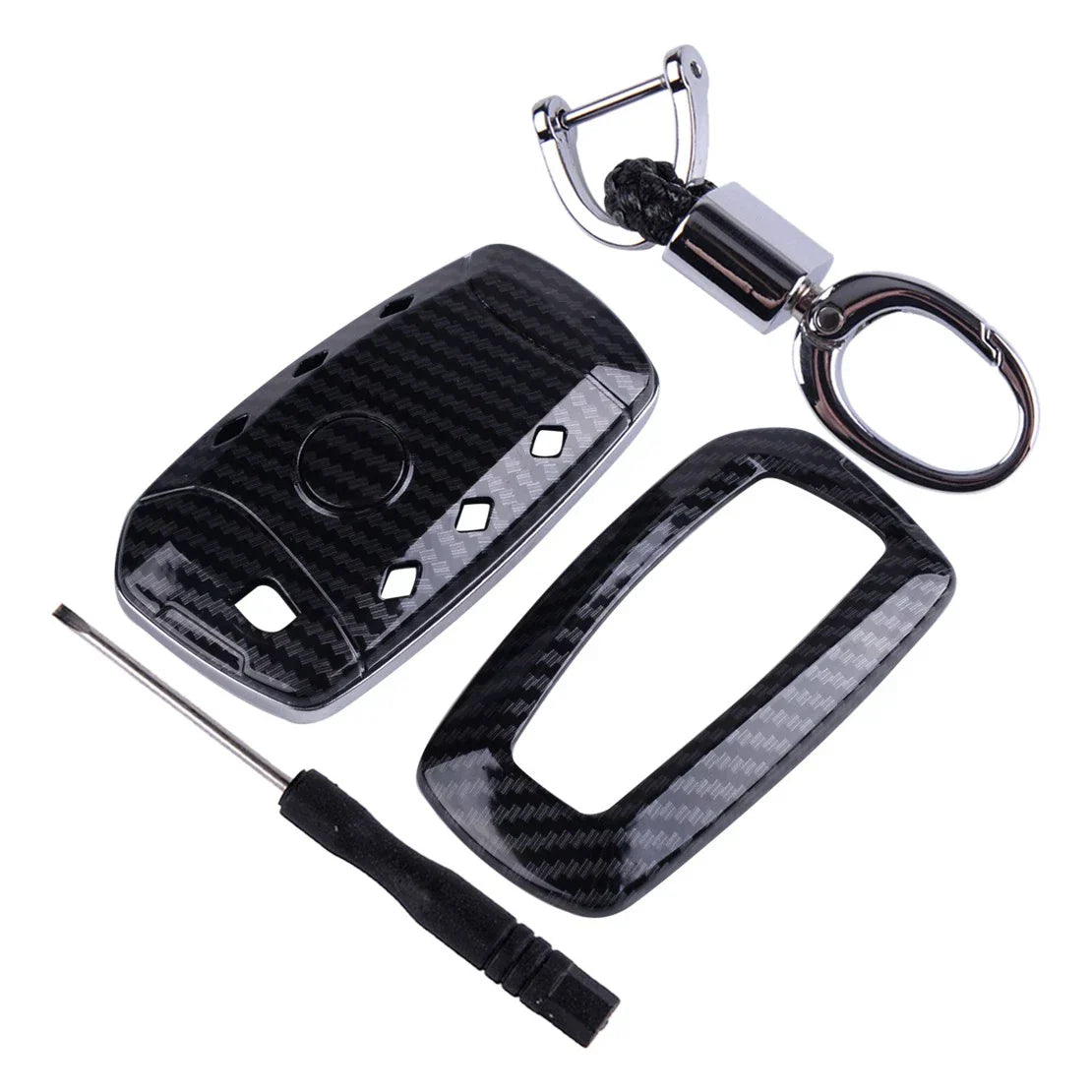 Key Shell Cover Keychain Protective Case for BMW X3 X4 (2011-2023)