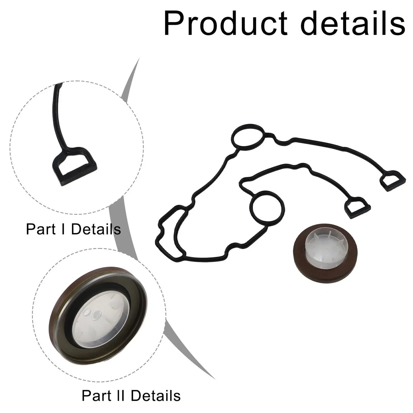 5.7L Timing Cover Gasket Set for RAM (2003–2019)