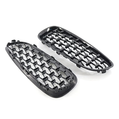 Upper Bumper Mesh Grille Pair for BMW Z4 (2009-2016)