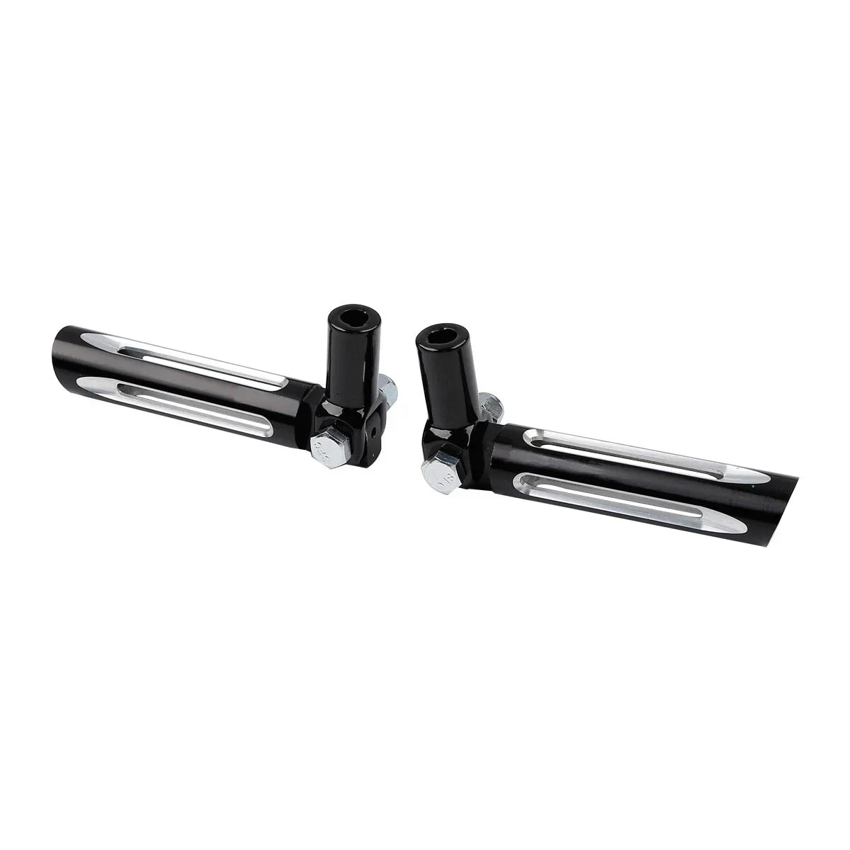 Passenger Footpegs Footrests for Harley Softail Fat Boy FLSTF (2000-2006)