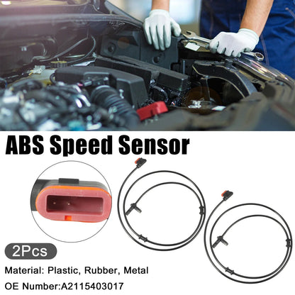 2 x ABS Wheel Speed Sensors for Mercedes CL63 AMG (2007-2013)