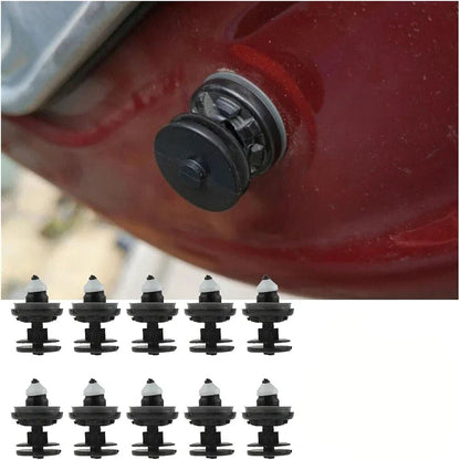 10 x Car Door Trim Panel Clips for Ford Focus, Kuga, C-MAX (2004-2023)