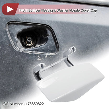 Front Right Washer Nozzle Cover for Mercedes-Benz CLA250 (2014-2019) White