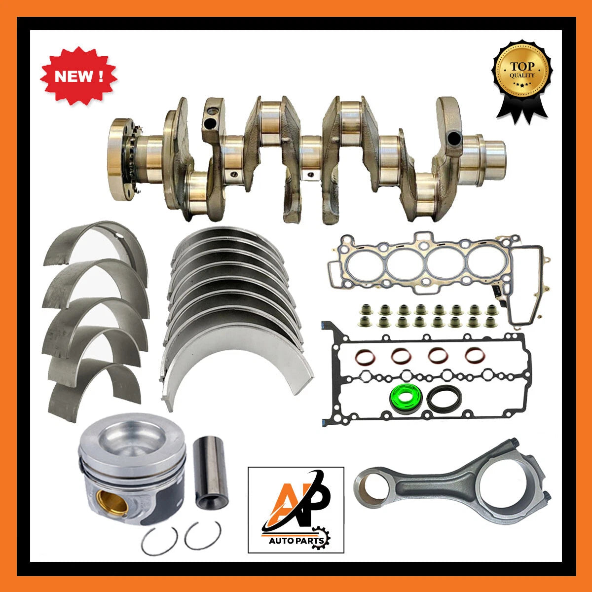 Engine Crankshaft Rebuild Kit for Jaguar XF XE F Pace 2.0D (204DTD 2016–2024)