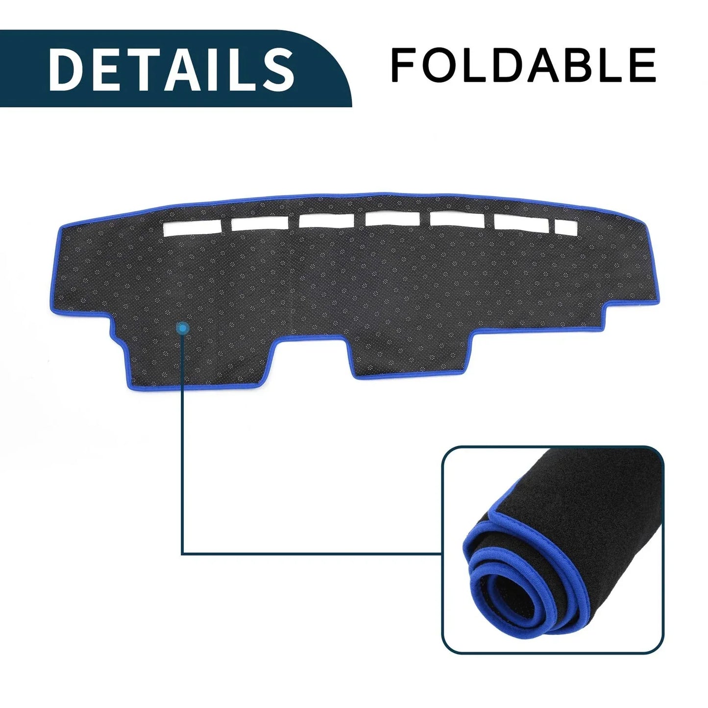 Dashboard Cover Mat for Honda N-VAN JJ1 JJ2 Sun Protector Pad (2018-2023)
