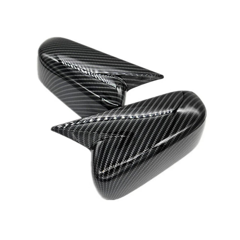 Carbon Fiber Black Side Mirror Covers for Honda Accord (2003-2007)