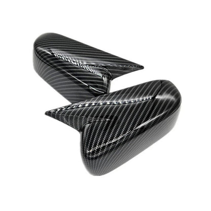 Carbon Fiber Black Side Mirror Covers for Honda Accord (2003-2007)