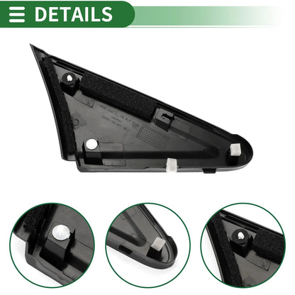 Front Left Side Door Pillar Window Trim for Honda Civic (2012-2015)