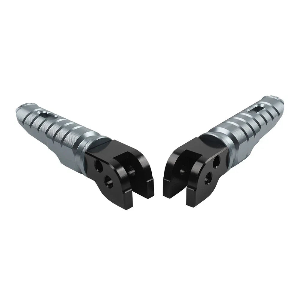 Passenger Rear Foot Pegs for Ducati Multistrada 1200 2010-2017, 1260 2018-2019 Gray