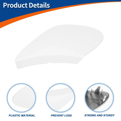 Front Bumper Tow Hook Cover for Mercedes-Benz GLE W166 (2016-2020) White