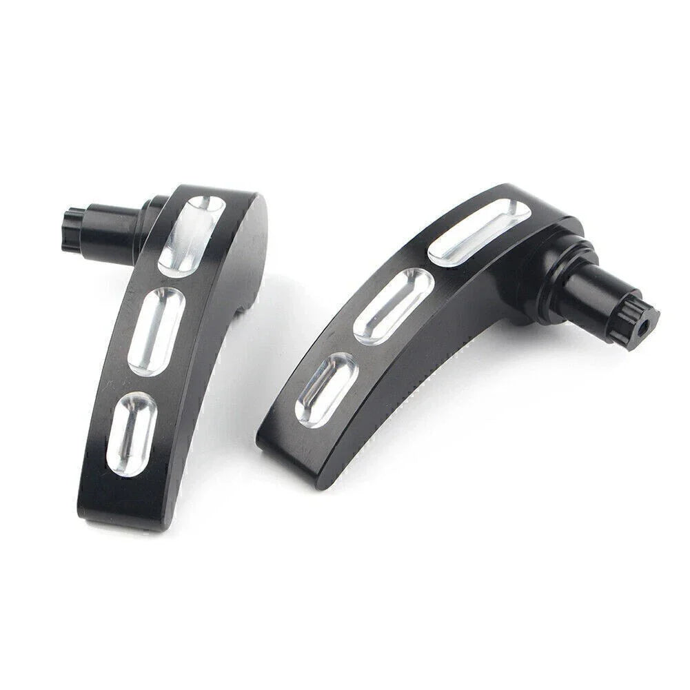 CNC Cut Saddlebag Lid Lifter Latch Levers for Harley Road Glide (2014-2017)