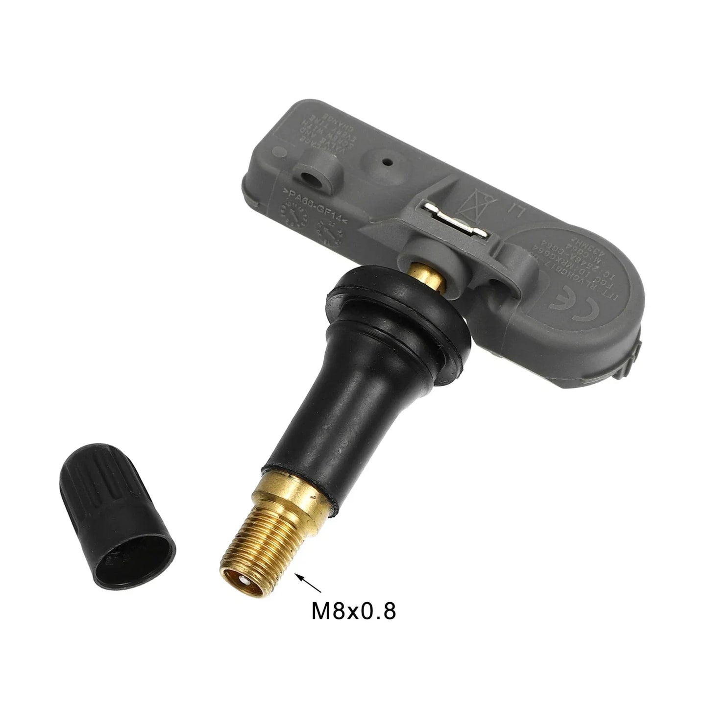 4 x Tire Pressure Monitoring System Sensors 433MHz for Chrysler (2011-2019)