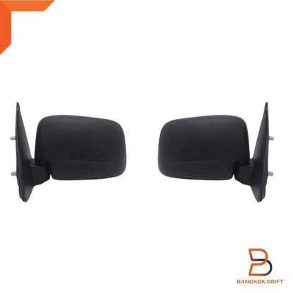 Black Manual Door Mirror for Ford Ranger Courier Ute (1998-2006)