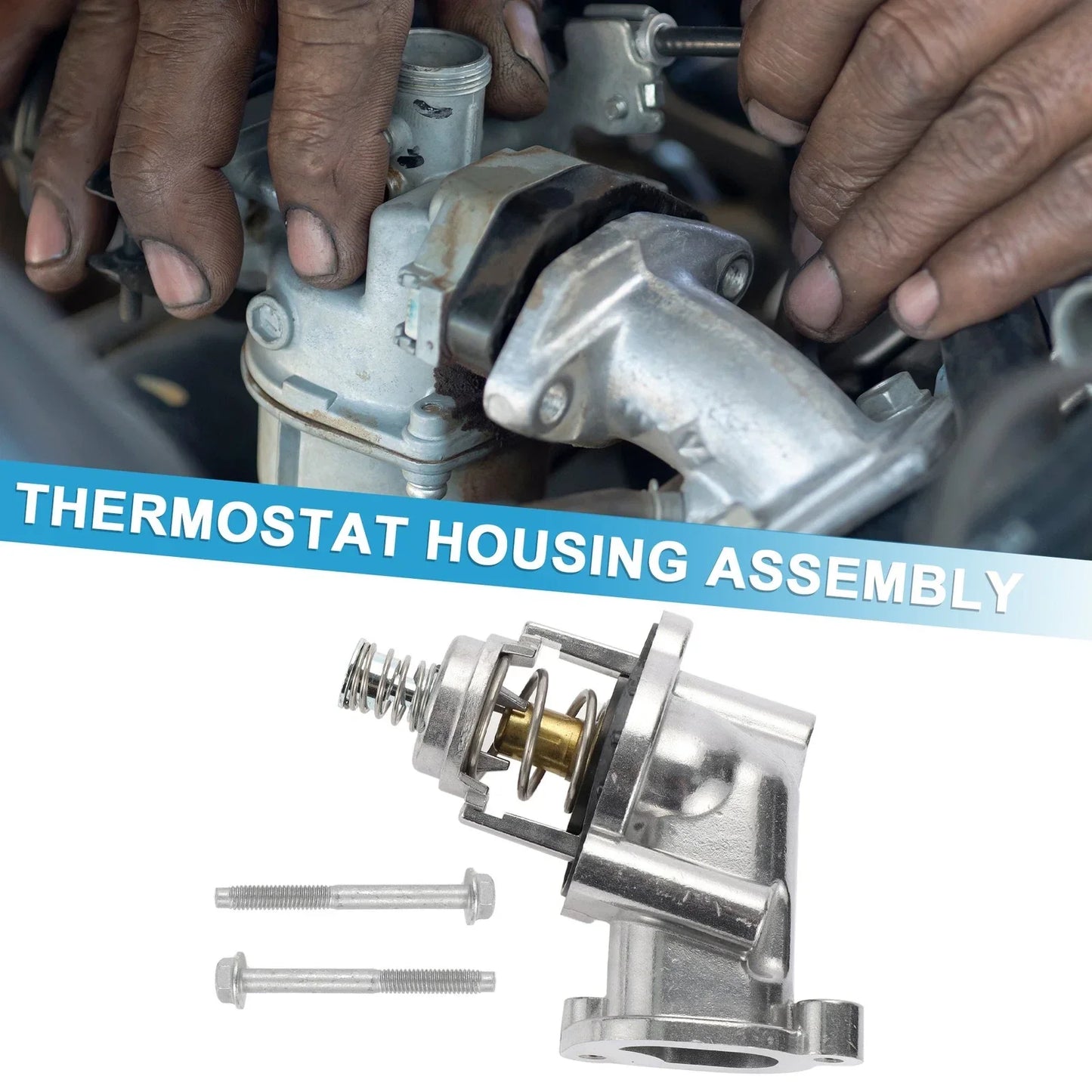 Engine Coolant Thermostat Housing for Chevrolet Camaro (2010-2015)