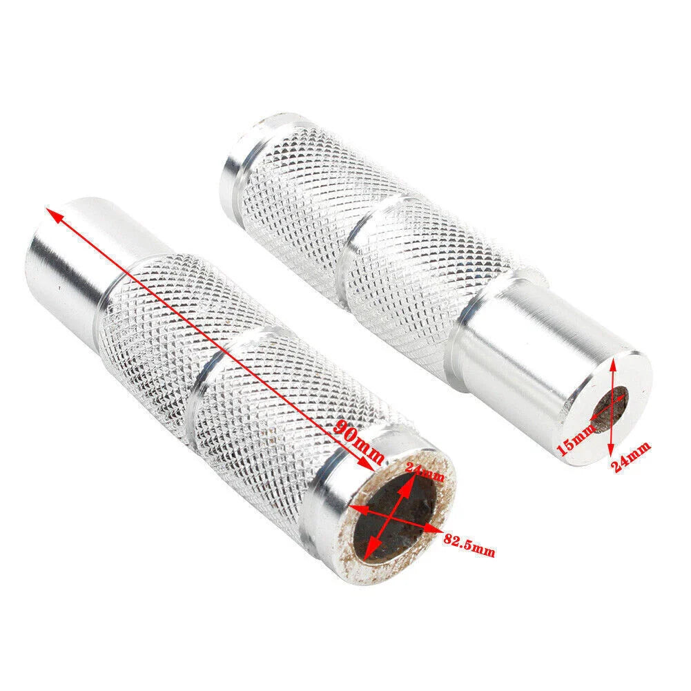 CNC Universal Motorbike Foot Pegs Rear Set Pedals for Racing