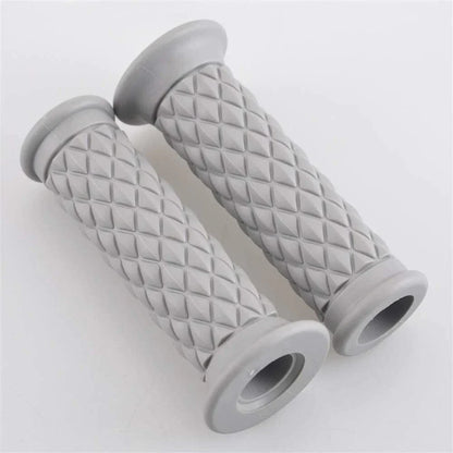 22mm Rubber Hand Grips for Cafe Racer Motorcycle Bikes