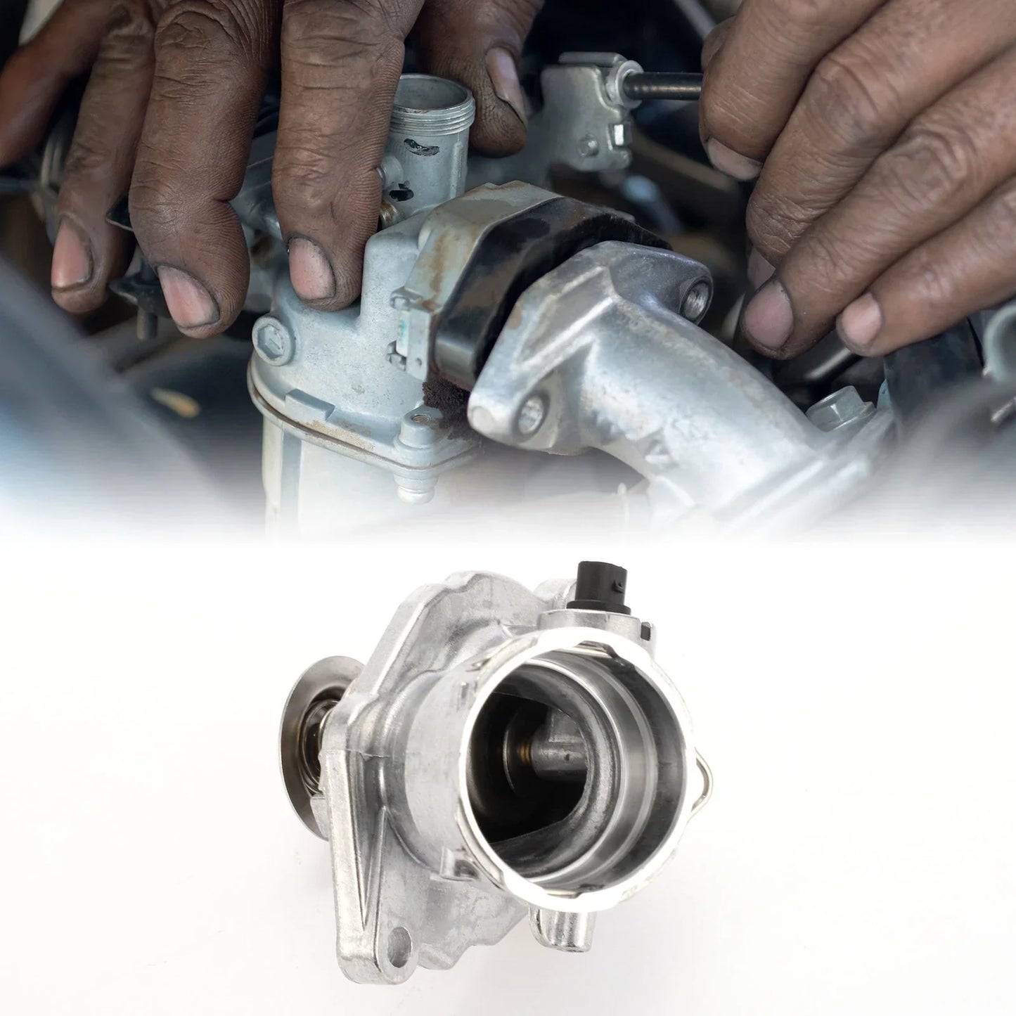 Engine Coolant Thermostat Housing for Mercedes-Benz CL550 (2007-2011)