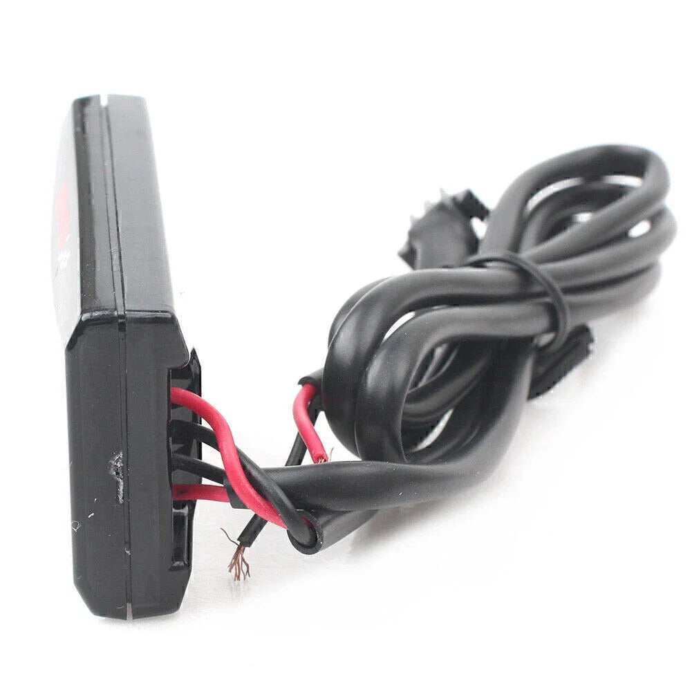 Digital Water Temperature Gauge for Racing Scooter - Red/Blue