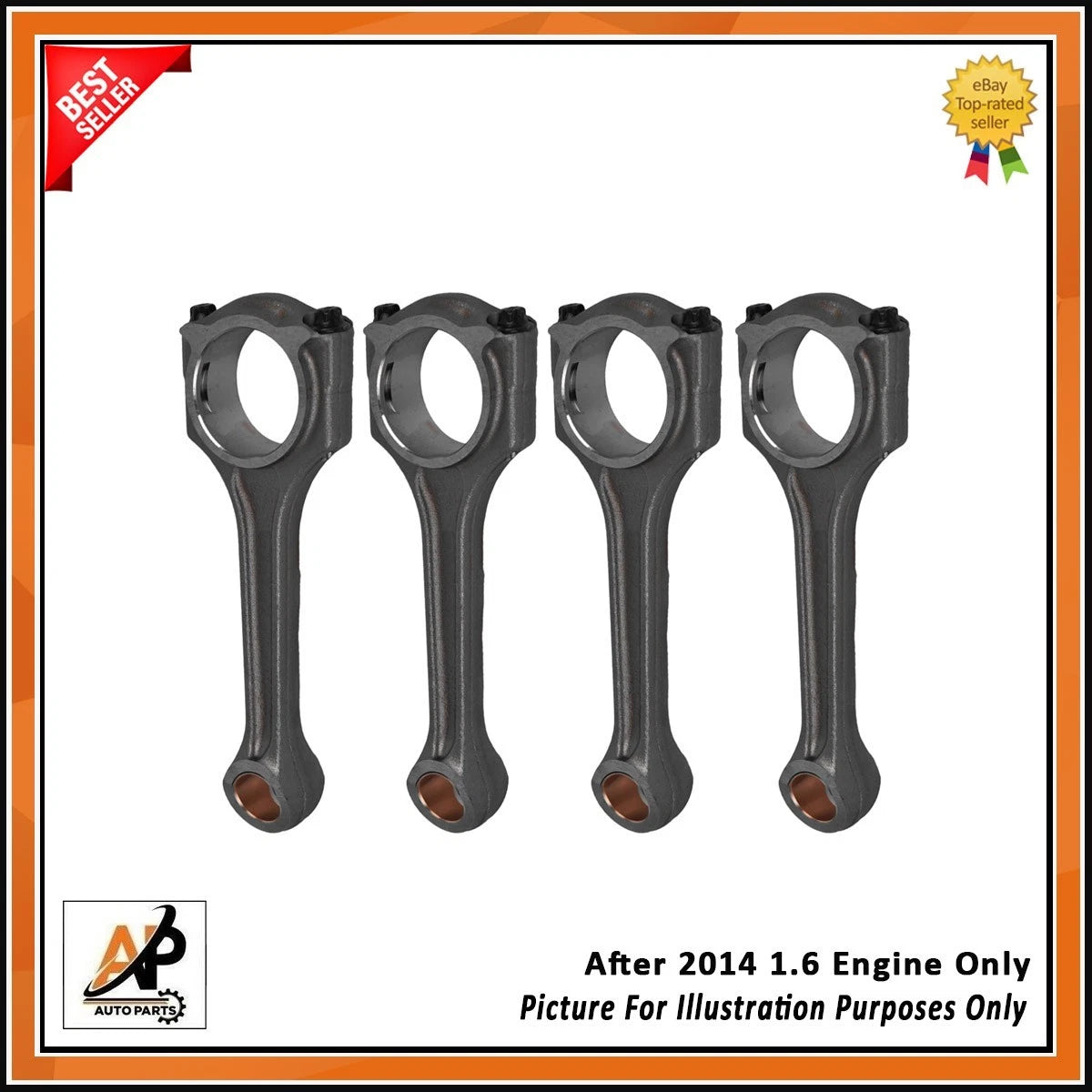 Connecting Rod for Mercedes A 1.6L Petrol W176 W246 (2014–2018) 20mm Pin