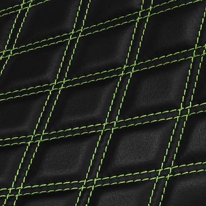 Driver & Passenger Seat Pair for Kawasaki Z900RS Black Green (2018-2023)