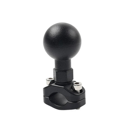 Universal Motorcycle GPS Phone Holder Bracket Clamp Stand - Steel