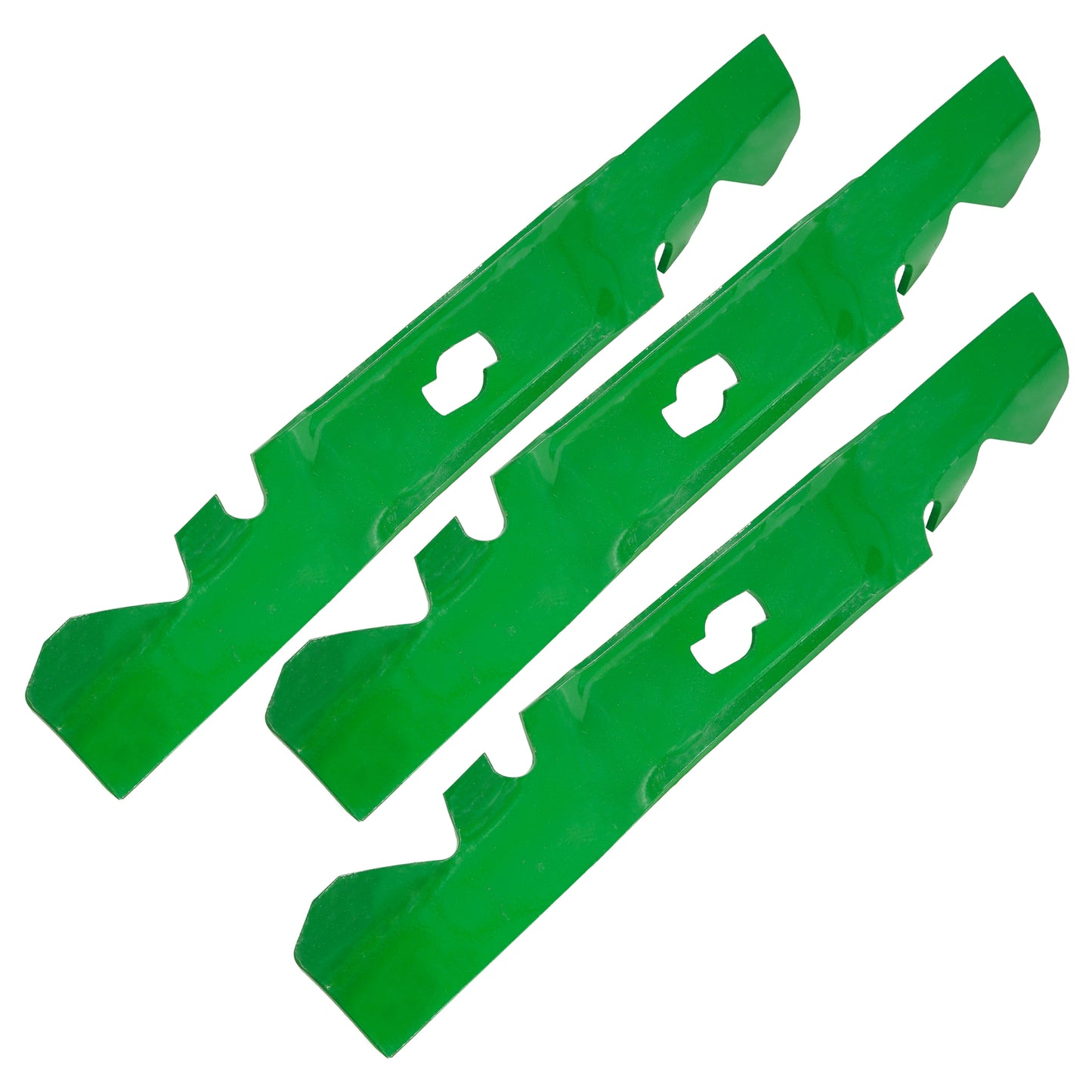 Deck Mulching Blades S-Shaped Hole for Craftsman Z5600 Z5650 (1999–2003)