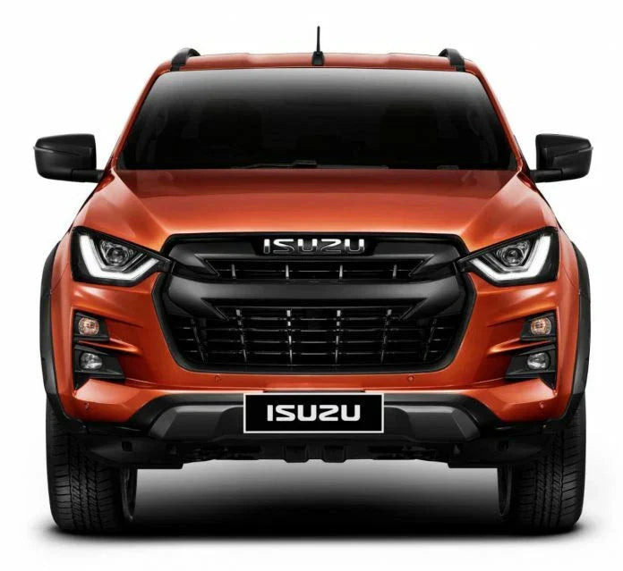 3" Smooth Matte Black Slim Fender Flares for Isuzu D-Max UTE (2020-2023)