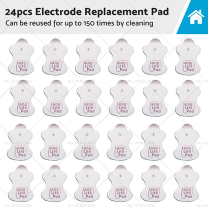 24PCS Electrode Replacement EMS Tens Pads for Omron Massagers