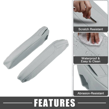 Car Armrest Covers for Honda Odyssey (2000-2011) - 1 Pair, Gray