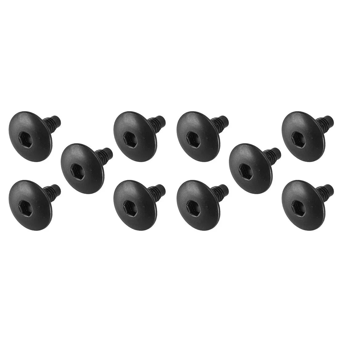 10x Cylinder Screw with Seal Roof Strips Cover for Fiat