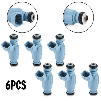 6PCS Fuel Injectors for Kia Sorento BL 3.5L 6Cyl (2003-2006)