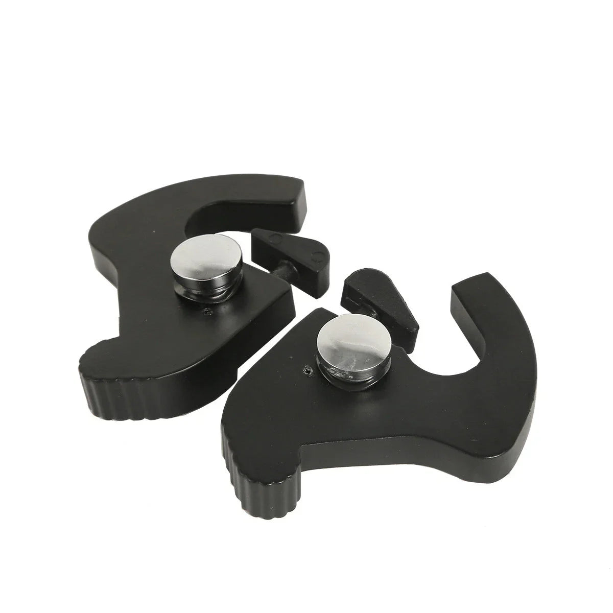 Black Sissy Bar Luggage Rack Docking Clip Kits for Harley Touring Softail
