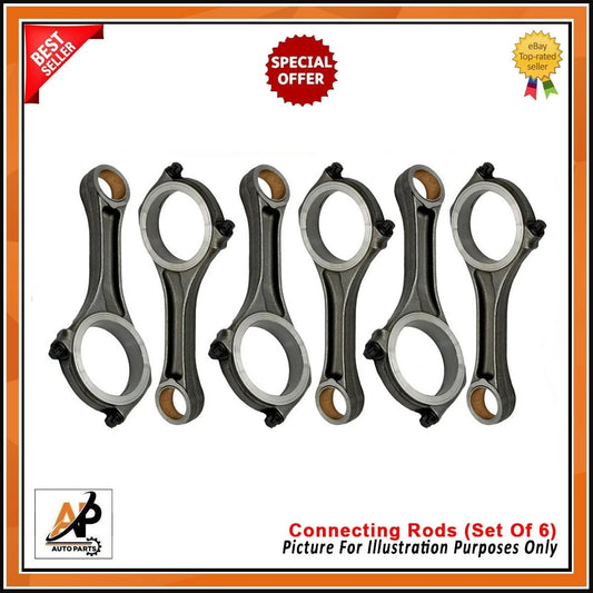 Connecting Rods Set of 6 Heavy Duty for Audi VW 3.0 TDI (2009–2016)