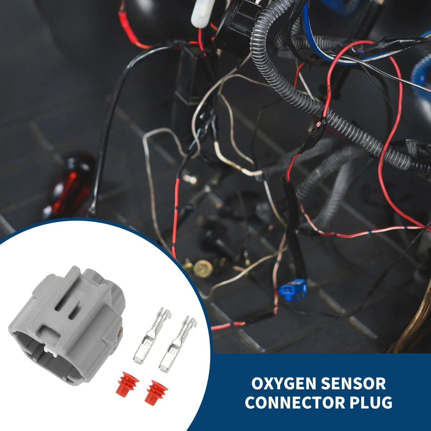 Oxygen Sensor Connector Plug for Honda Accord  - 2 x Female Terminals